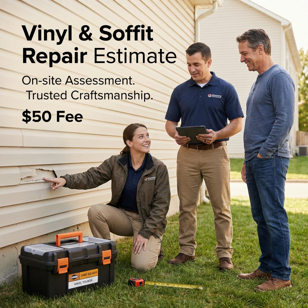 Vinyl & Soffit Repair Estimate